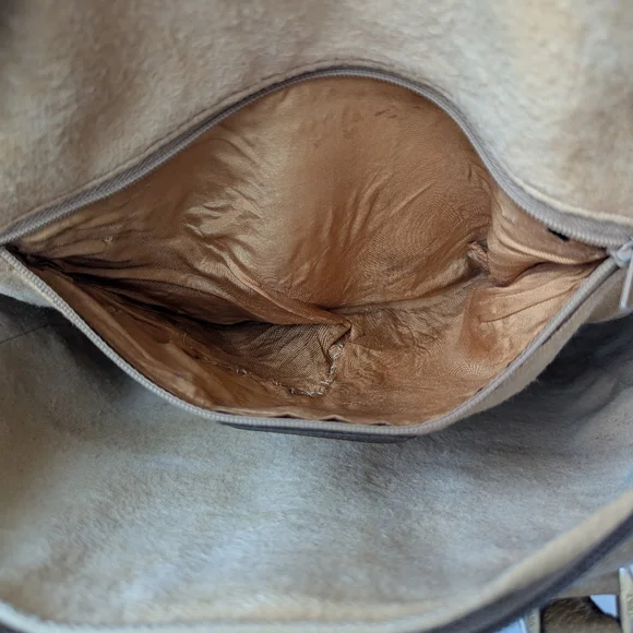 Gucci Beige and Green Satchel Bag - Picture 15 of 16